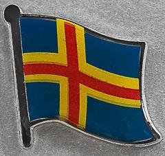 Aland Islands Lapel Pin