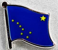 Alaska Flag Pin