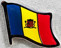 Andorra Lapel Pin