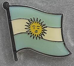 Argentina Flag Lapel Pin