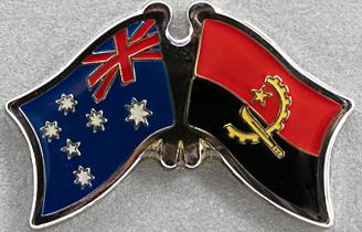 Australia - Angola Friendship Pin