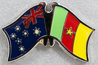 Australia - Cameroon Friendship Pin