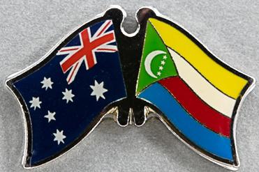 Australia - Comoros Friendship Pin