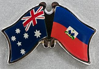 Australia - Haiti Friendship Pin