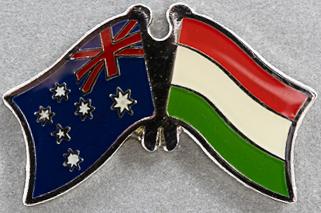 Australia - Hungary Friendship Pin