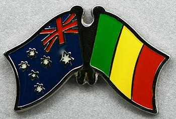 Australia - Mali Friendship Pin