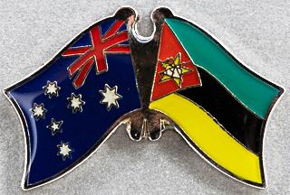 Australia - Mozambique Friendship Pin