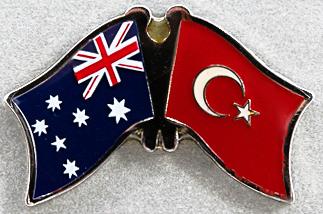 Australia - Turkey Friendship Pin