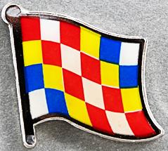Belgium ANTWERP Flag Pin