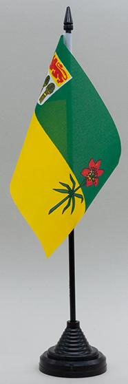 Saskatchewan Desk Flag