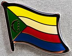 Comoros Lapel Pin