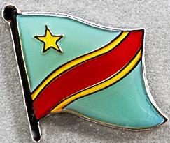 Congo Dem. Rep. Lapel Pin