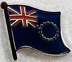 Cook Islands Lapel Pin