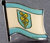 Lika Senji Flag Pin Croatia