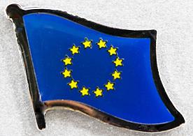 Europe Lapel Pin