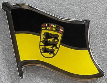 Baden Wuertemberg Flag Pin Germany