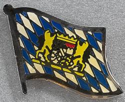 Bayern Flag Pin Germany