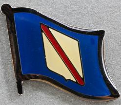 Campania Flag Pin Italy