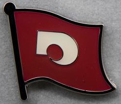 Kumamoto Flag Pin Japan