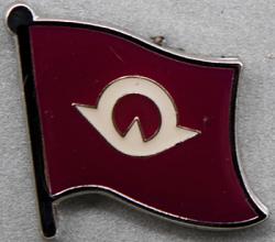 Yamaguchi Flag Pin Japan