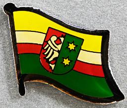 Lubuskie Flag Pin Poland