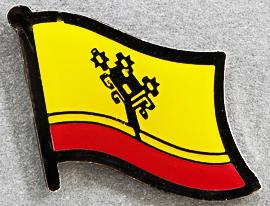 Chuvashia Flag Pin Russia