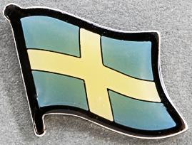 Shetland Island Flag Pin - Scotland