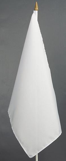 White Handwaver Flag