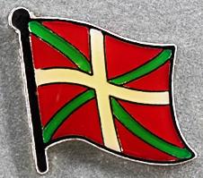 Basque Flag Pin Spain