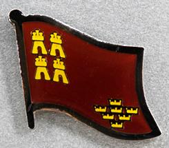 Murcia Flag Pin Spain