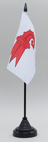 Basel Land Desk Flag 12x12cm