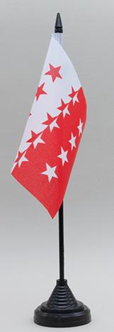 Valais Desk Flag Switzerland