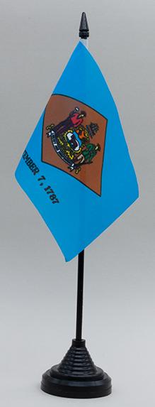 Delaware Desk Flag USA