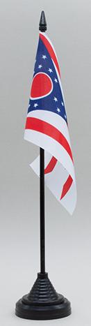 Ohio Desk Flag