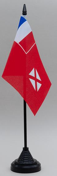 Wallis and Futuna Desk Flag